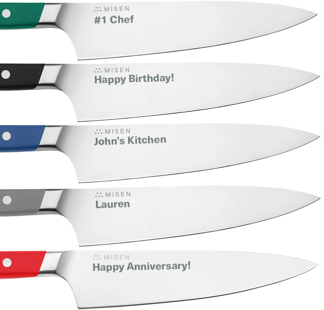 Personalized 8 inch Chef Knife - AUS-10 - Final Sale - Image 9
