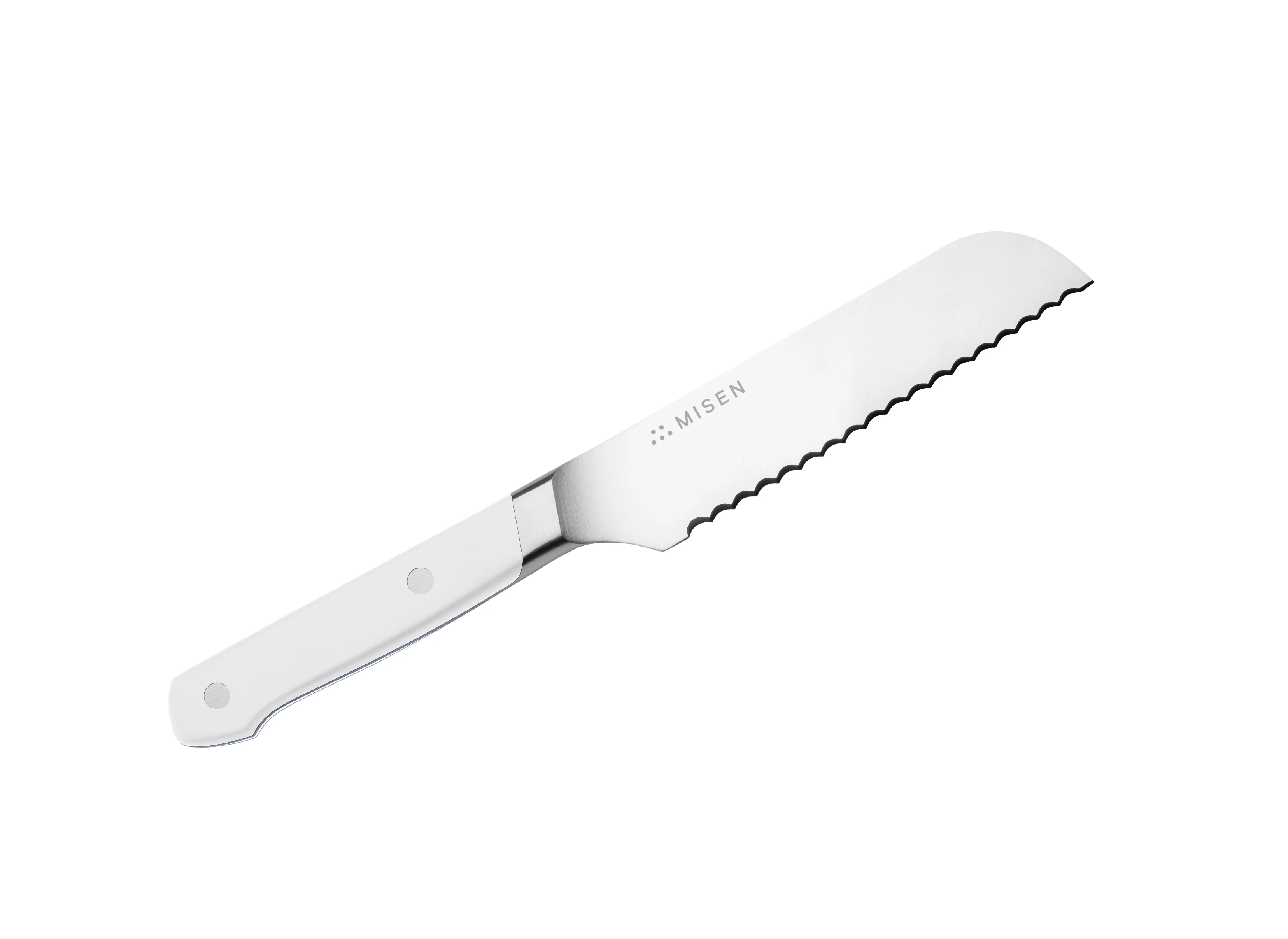 Personalized 5 inch Serrated Knife - AUS-8 - Final Sale - Image 6