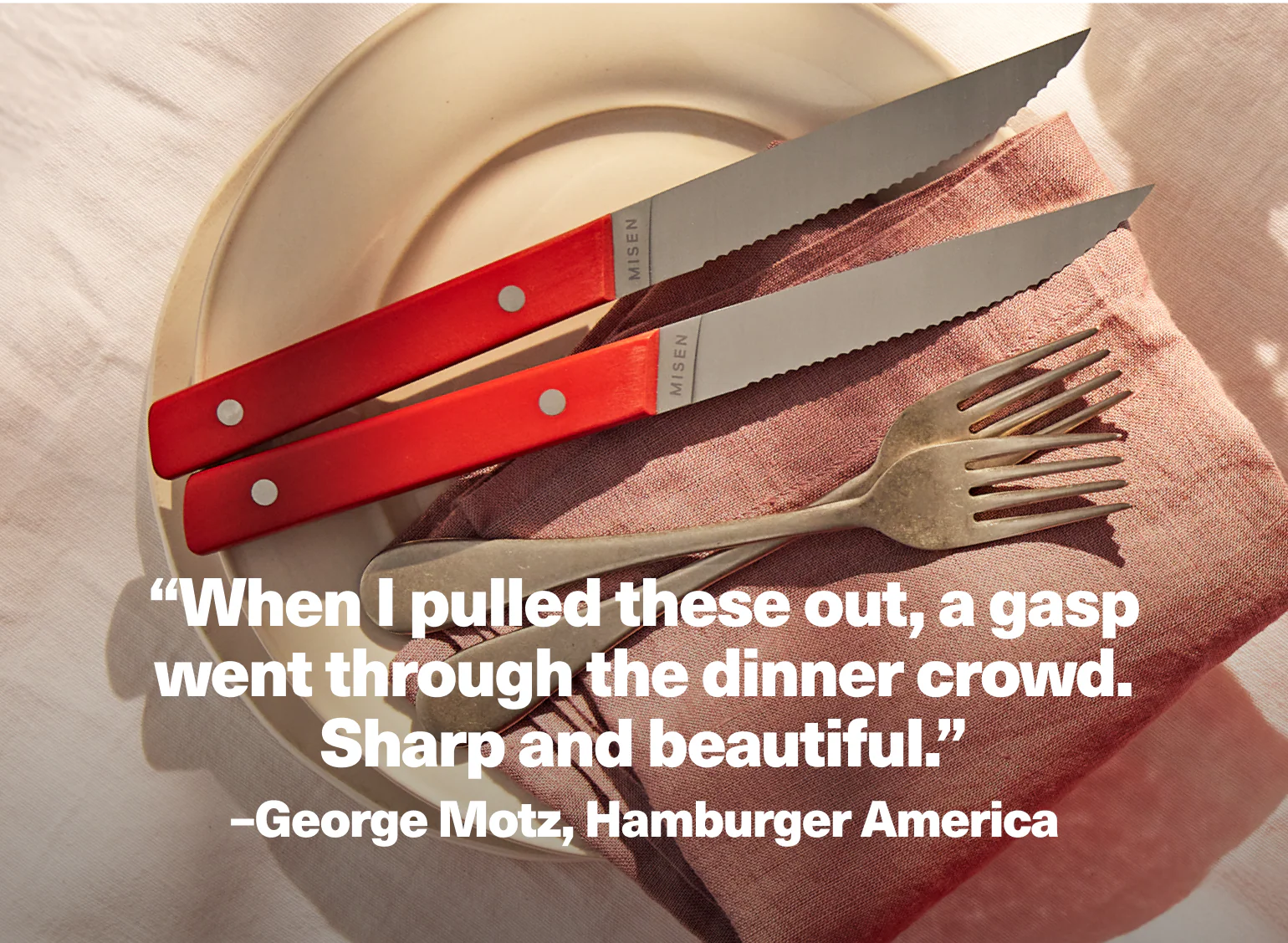 Serrated Steak Knives - German Steel - Final Sale - Image 19